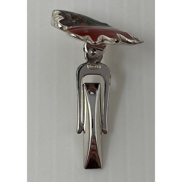 Rooster Cufflinks 925 STERLING SILVER Fratelli Peruzzi Handcrafted in Italy - Picture 16 of 16